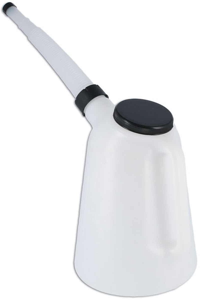 SnelShoppen - Plastic maatbeker 5 liter - Ideaal voor koken, bakken, feesten, camping, tuin en keuken - Duurzaam en lichtgewicht - Transparant design