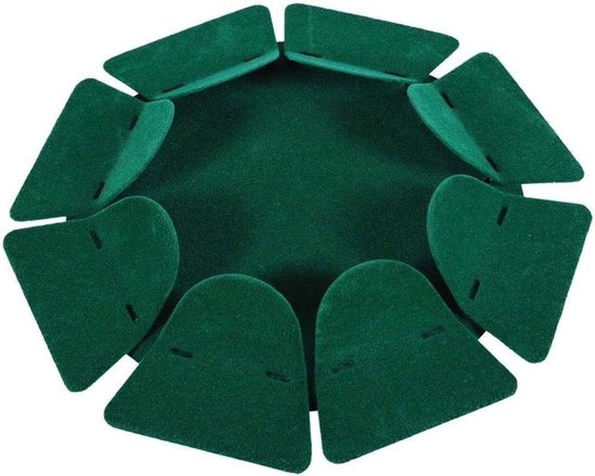 Groene binnenputtcup voor golftraining met golfputter