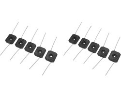 SnelShoppen - 10Pcs Trimmer Head Accessoires, Vervangende Snijbladen voor Draadloze Grasmaaier, Elektrische Onkruid Eter, Accu Brushcutter Snijkoppen