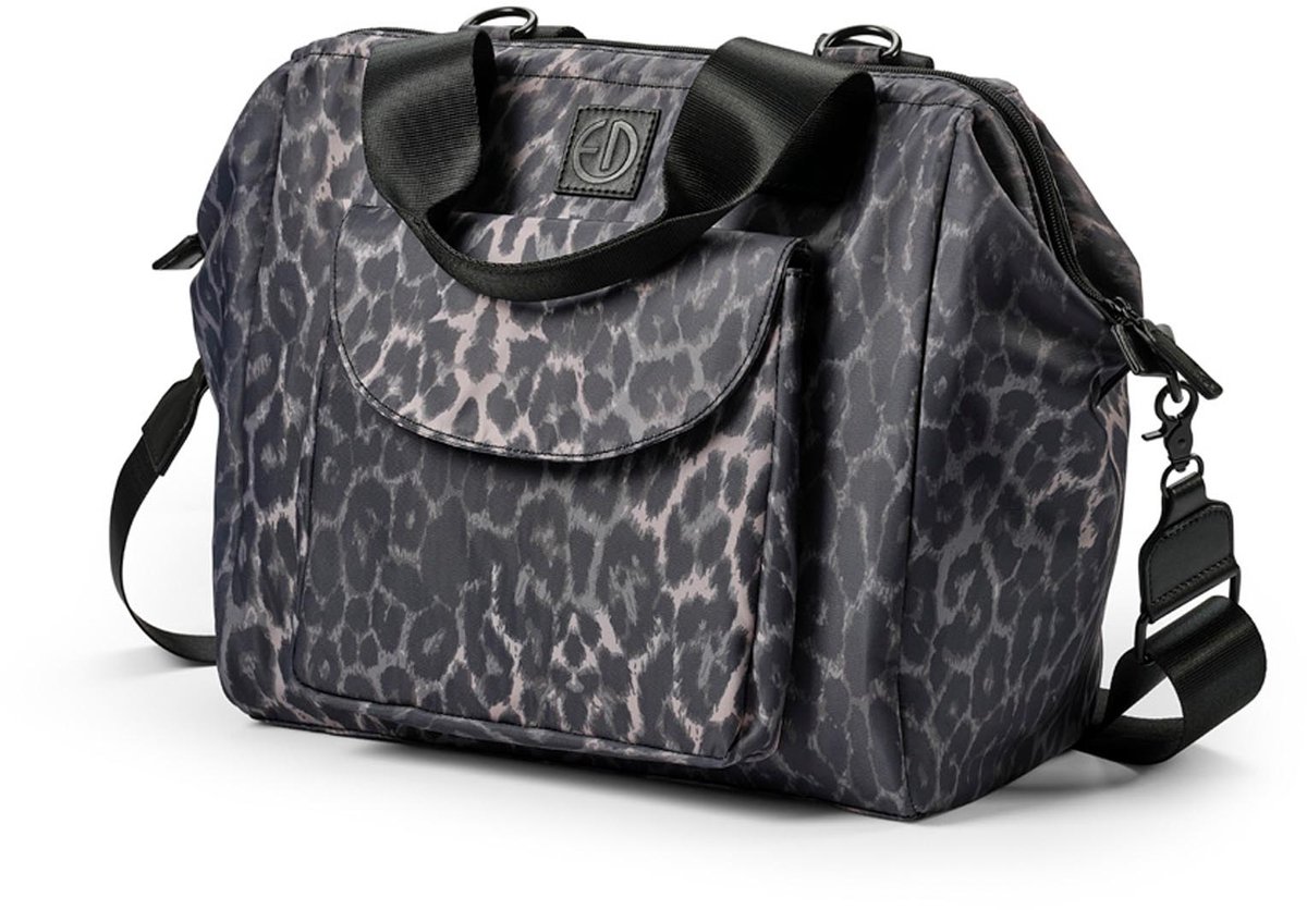 Elodie Luiertas Wide Frame - Luiertas - Luiertassen - Verzorgingstas - Draagtas/schoudertas - Le Leopard