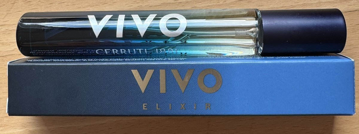 Cerruti VIVO Cerruti 1881 Elixir Eau De Parfum For Men 9.5 ml Travel size