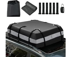 NordHaus Dakkoffer voor Auto - Daktas - Dakbagagebox - 100% Waterdicht PVC - 420 L Opbergruimte met Cijferslot