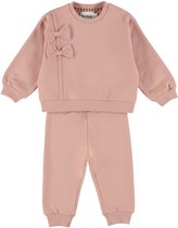 Dirkje Meisjes 2-delige Kledingset - Misty rose