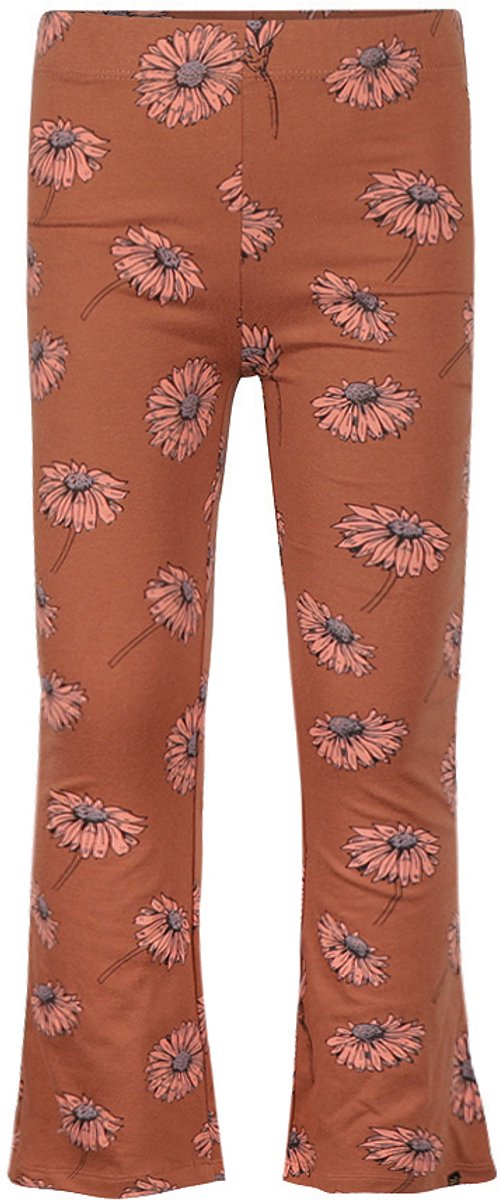 Koko Noko Meisjes Flared Legging - Cedar wood