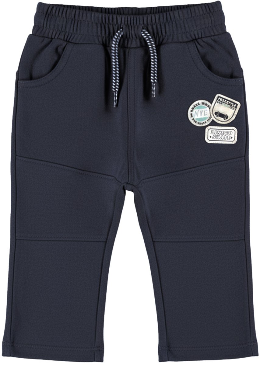 Dirkje Jongens Loose Fit Broek - Blueberry