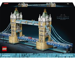 LEGO Architecture Tower Bridge Bezienswaardigheid Bouwpakket voor Volwassenen, Woondecoratie 21067 Image