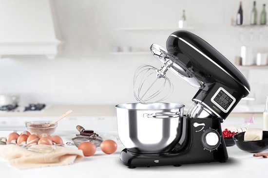 HYUNDAI - Succes Cake Keukenmachine - 1400 W - 5,5 Liter - 6 Snelheden - Zwart van Hyundai — afbeelding 5