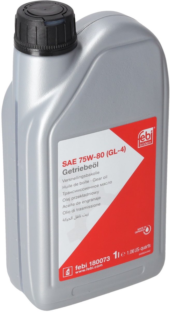 Febi 75W-80 Versnellingsbakolie GL4 ( 1L ) 180073