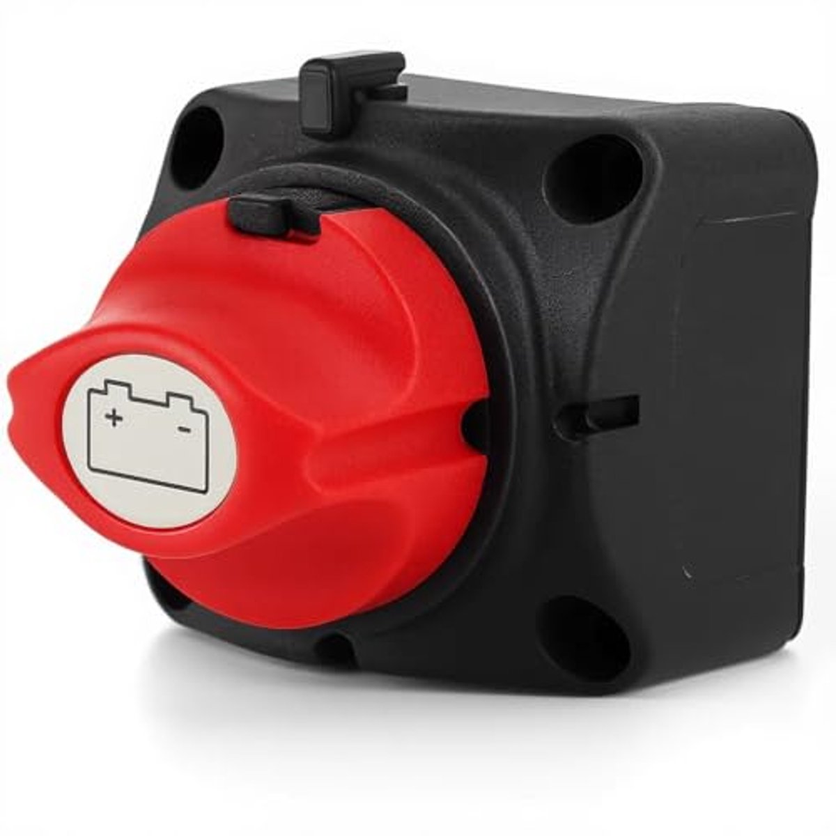 SnelShoppen - 12V Accu Afkoppel Schakelaar Duurzaam ABS Marine Accu Vervanging voor RV Yacht 500Amp 12 Volt Isolator Schakelaar