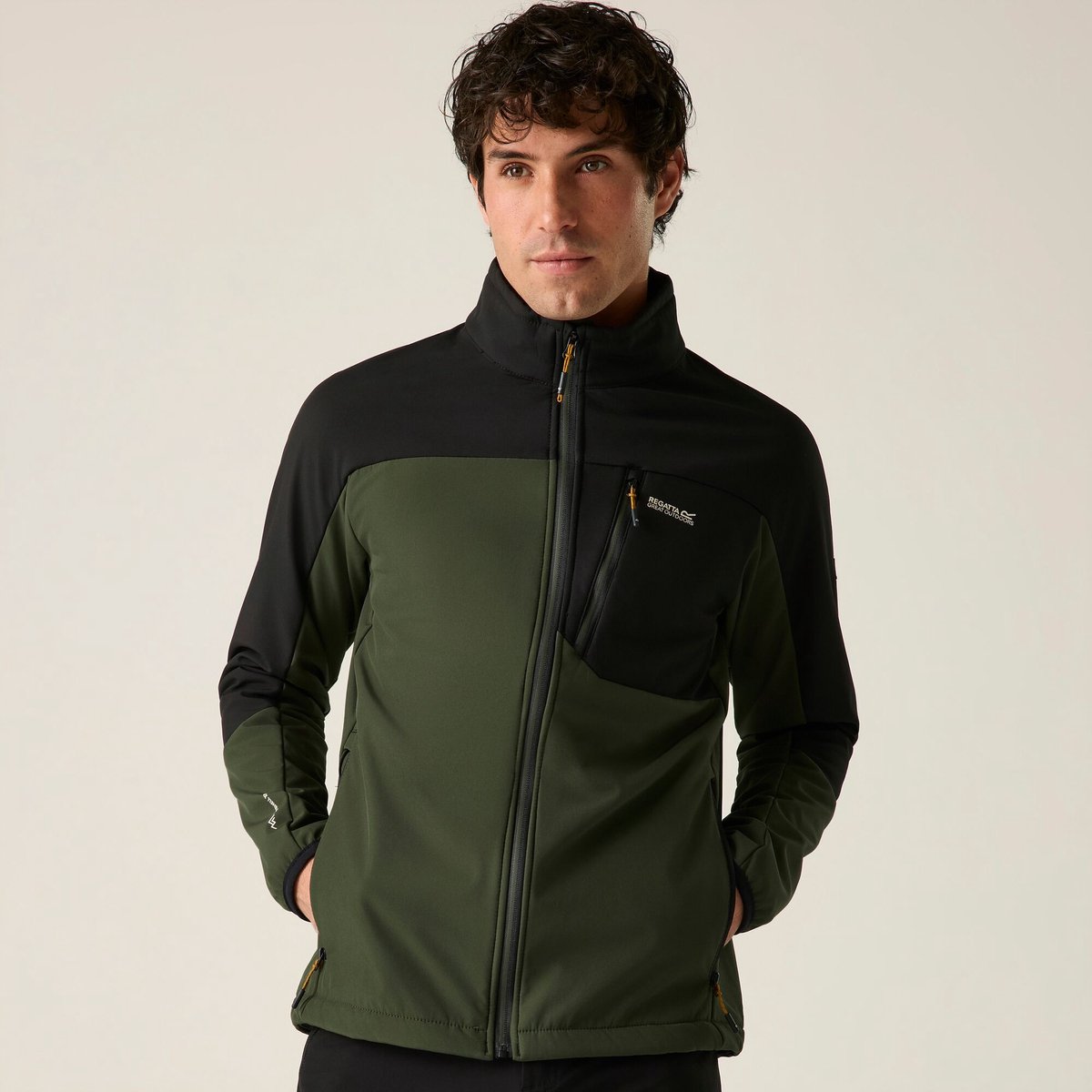 Moutdale softshell jas Groen