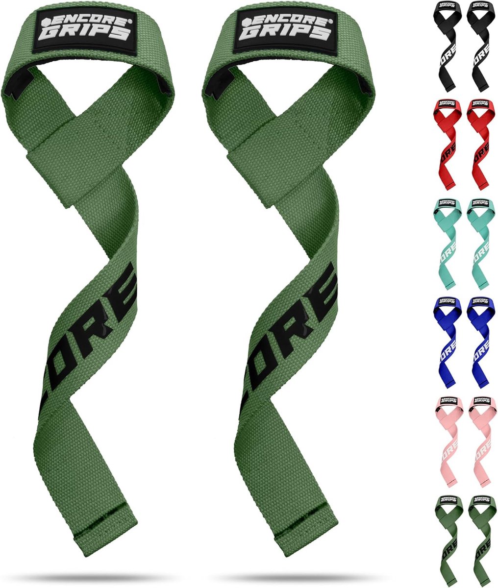 SnelShoppen - Lifting Straps Neopreen, Gewichtheffen, Krachttraining, Bodybuilding, Versterking van Polsen, Fitness Accessoires voor Mannen en Vrouwen