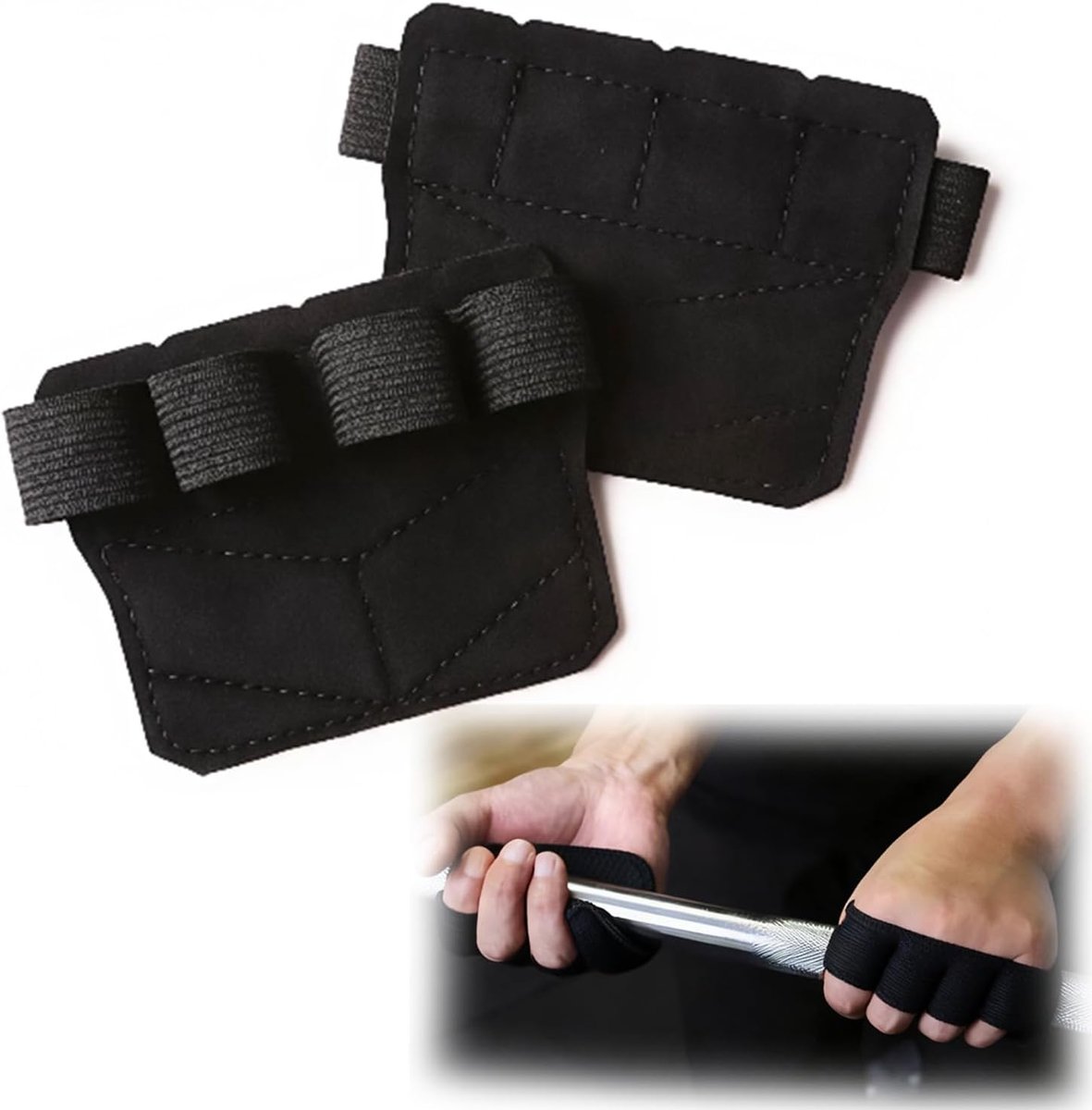 SnelShoppen - Ademend Gewichthefriem met Polsondersteuning voor Krachttraining en Fitness - Duurzaam, Antislip, Comfortabel voor Mannen en Vrouwen - I