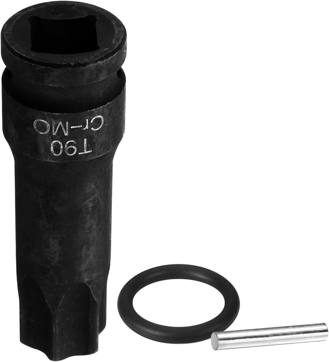 SnelShoppen - 1/2 inch Aandrijving Steeksleutel Set met Zeskantige Moerset, Torx-Bits en Dopsleutels, Slagvast Cr-Mo Staal, Voor Boormachines en Werkp
