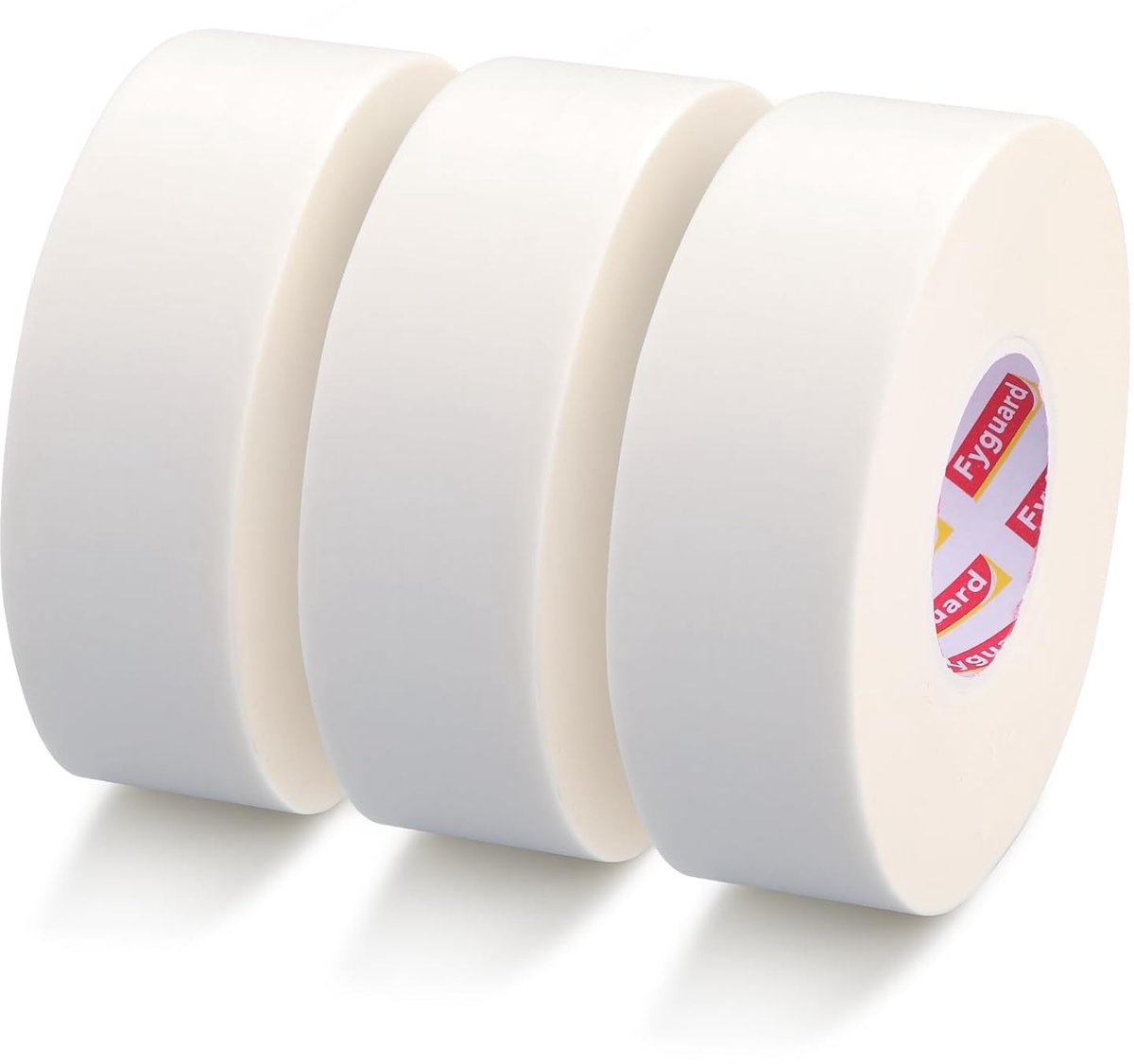 SnelShoppen - 3 Rollen Witte Maskingtape - Crepe Tape 50m x 30mm - Waterproof, Residue-vrij, UV-bestendig voor DIY, Klussen, Verfwerk, Edging