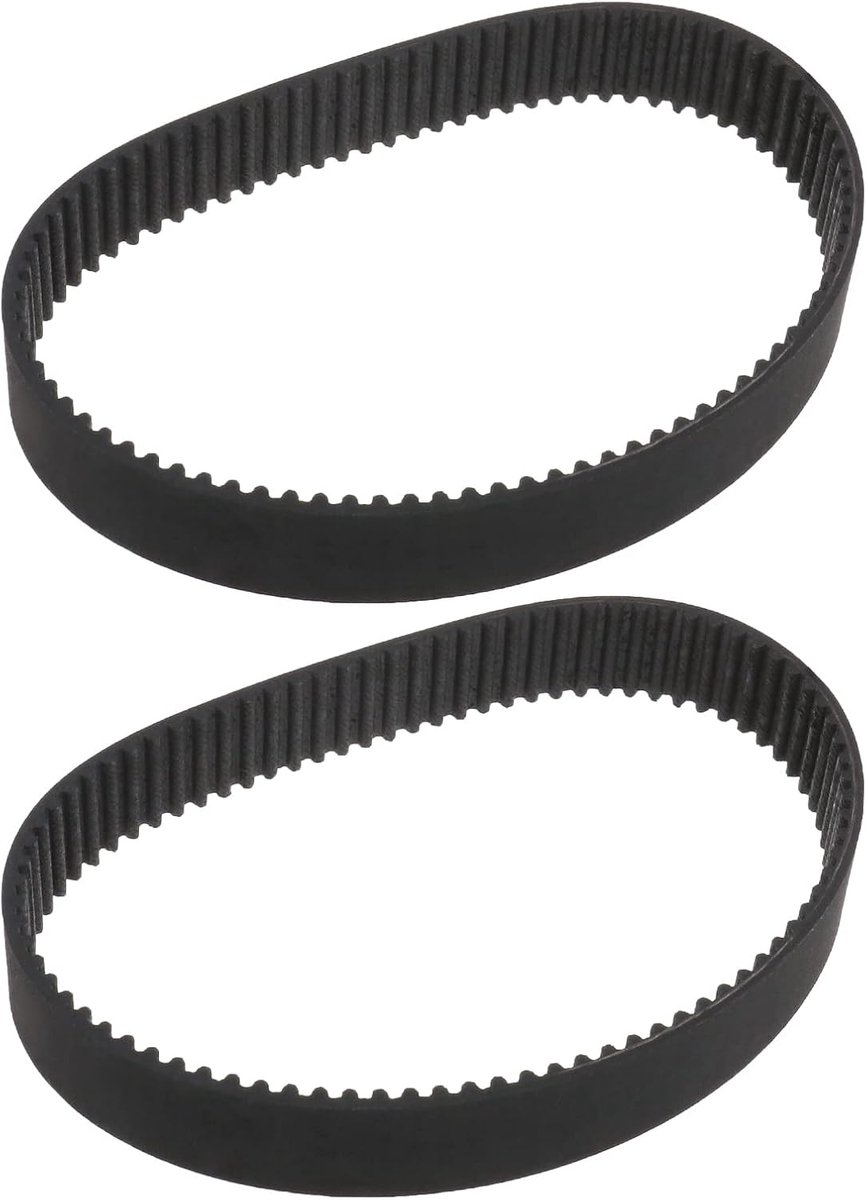 SnelShoppen - 2x Rubber Planer Drive Belts HTD255-3M-14, 85-Tanden Sluitlus Timing Belt, 14mm Breed, 255mm Omvang, Hoogwaardige Rubber, Vervangingsond