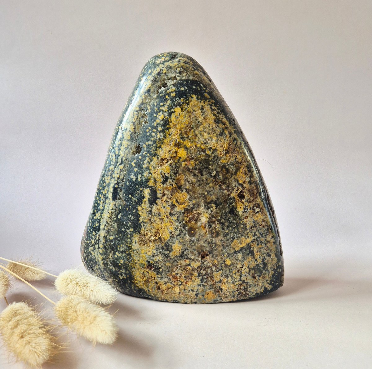 Edelsteen Spiritueel Statement piece Ocean Jasper Freeform – 2100 gram