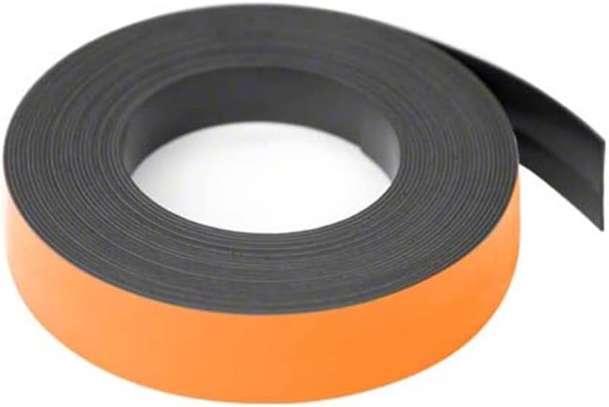 SnelShoppen - Flexibele Magnetische Lattice Tape 25mm x 0.75mm - 5 Meter - Voor Veilig Houden - Ideaal voor Keuken, Klussen en Creatieve Projecten