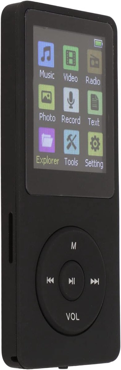SnelShoppen - MP3 MP4 Speler voor Kinderen, Slimme 1.8 Inch LCD Muziek Speler met TF Kaart Ondersteuning, Lange Batterijduur, Geschikt voor Studenten,