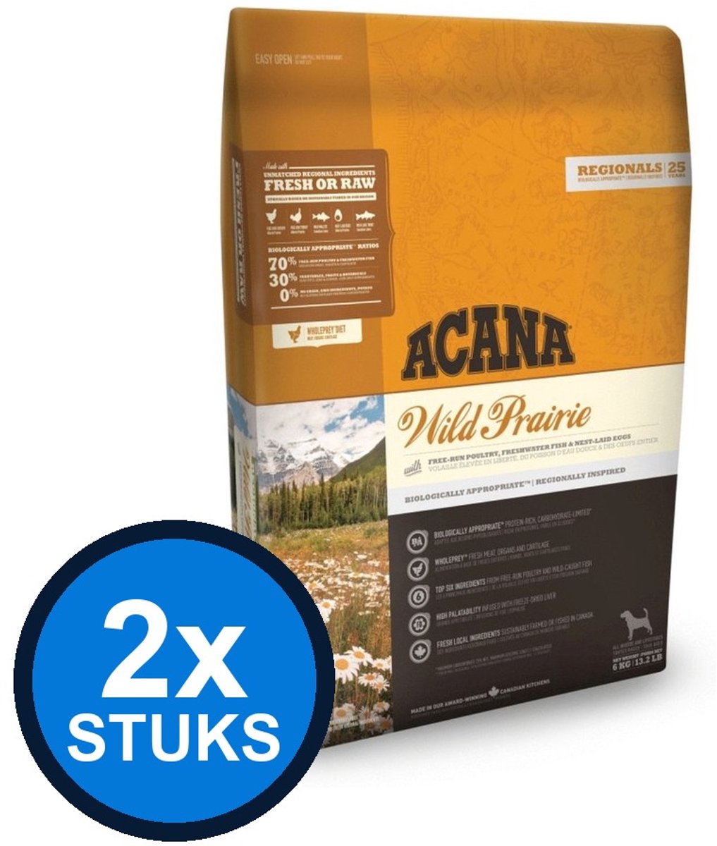 Acana Acana - Highest Protein Dog wild prairie 6kg