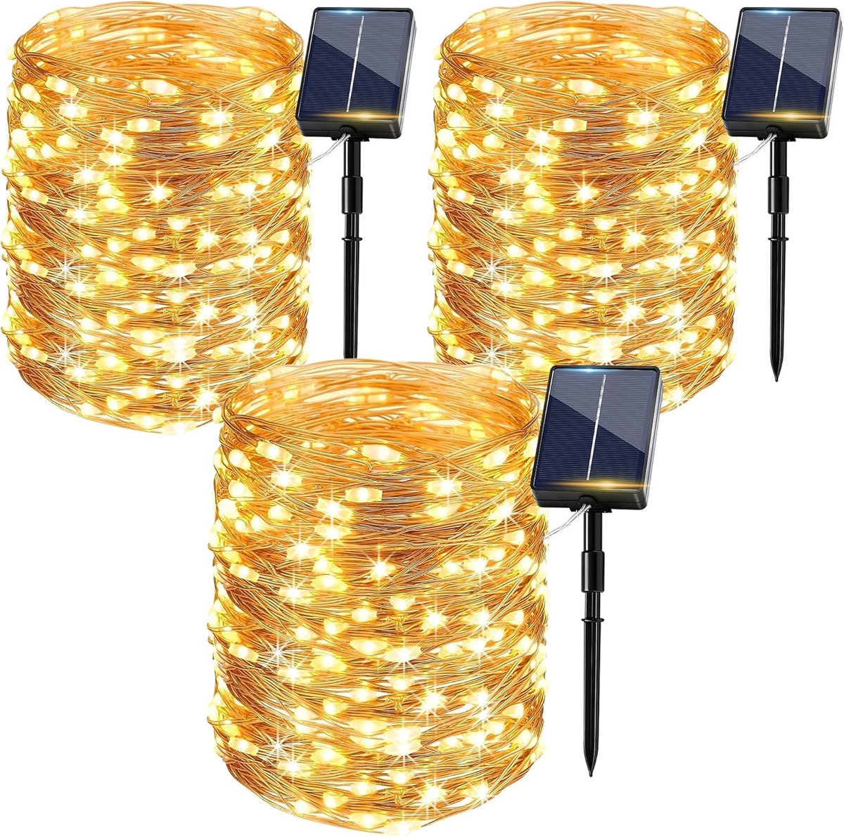 SnelShoppen - Lichtketting voor Binnen en Buiten Gebruik - Decoratieve Feestverlichting voor Tuin, Camping, Feest, Sfeerverlichting, LED, Waterproof,