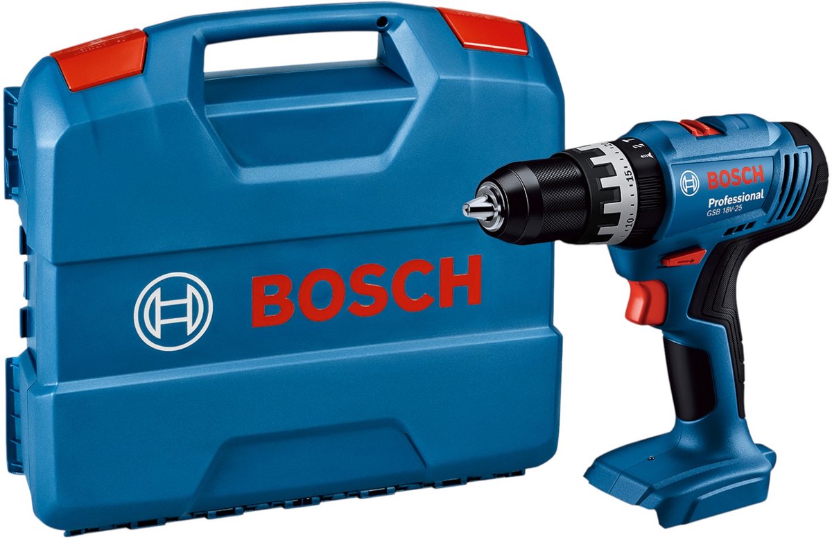 Bosch GSB 18V-25 Professional accu-slagboormachine 18 V 56 Nm ( 06019K9300 ) Solo - zonder accu, zonder lader