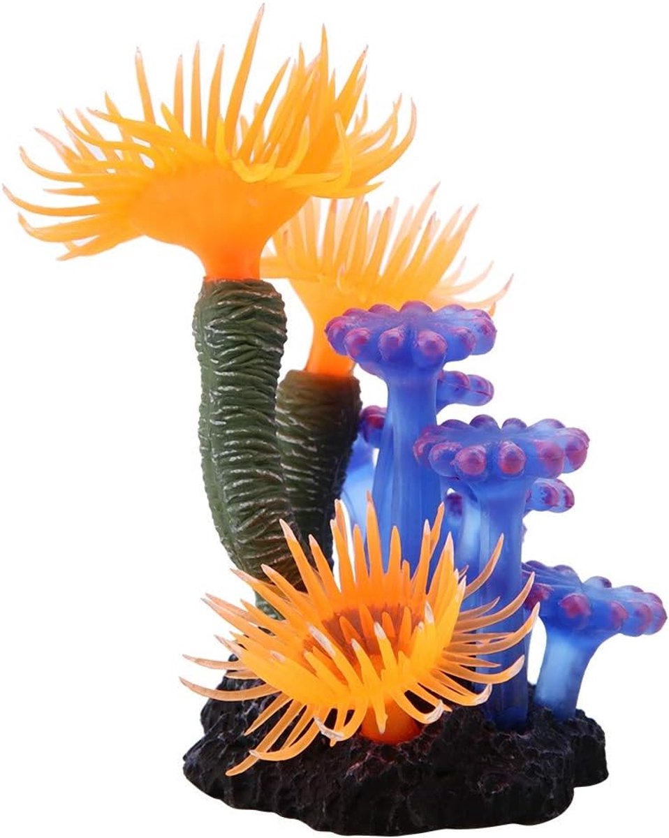 SnelShoppen - Kunstmatige Koraal Aquarium Decoratie - Realistisch Simulatie Koraal voor Thuisdecoratie - Natuurlijk Effect, Niet Verkleuring, Geen Ver
