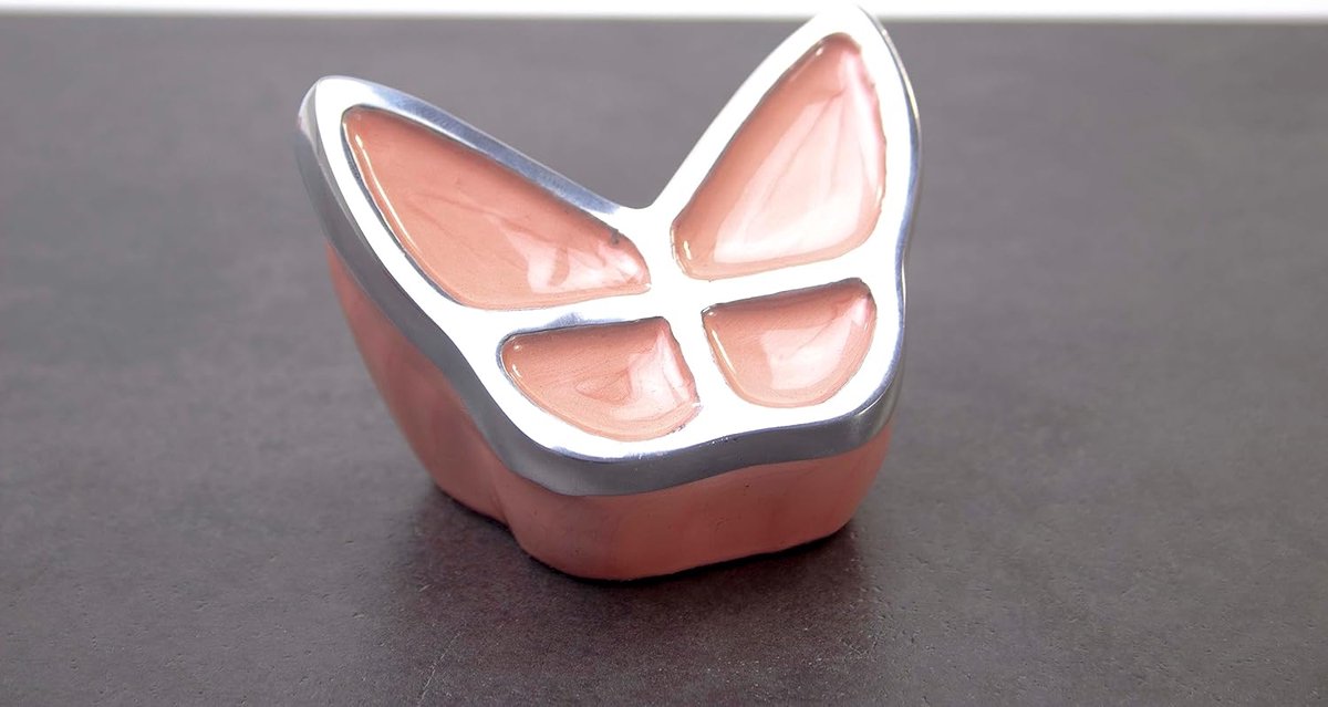 SnelShoppen - Urn Butterfly Pink - Huisdier Urn - Kat Urn - Hond Urn - Urn voor As - Mini Urn - Kleine Urn - Herdenkingsurn - Urn voor Mensen