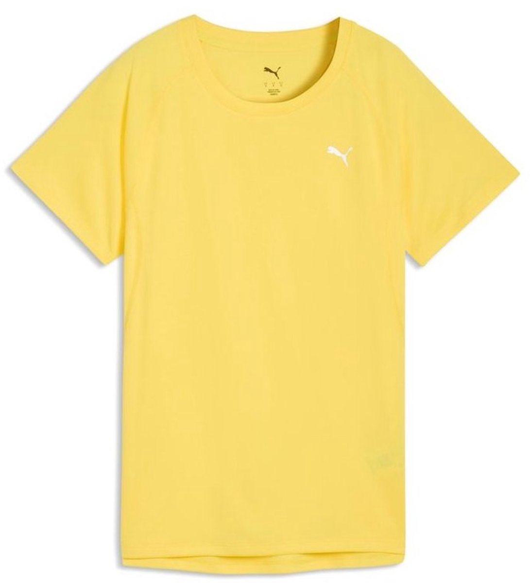 Puma dames-shirt W RUN VELOCITY TEE 526578 Lemon Meringue