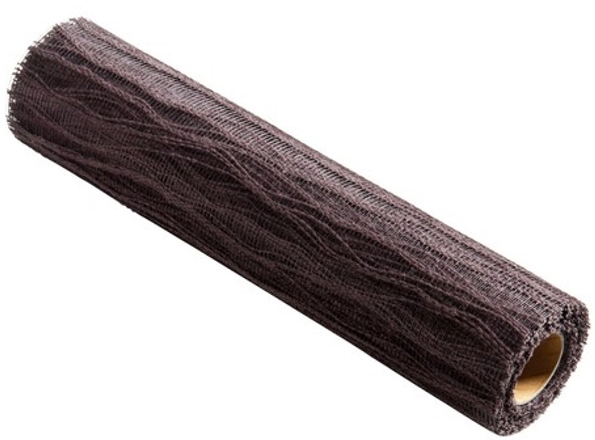 Wave Tafelband bruin 53cmx20mtr (rolled)