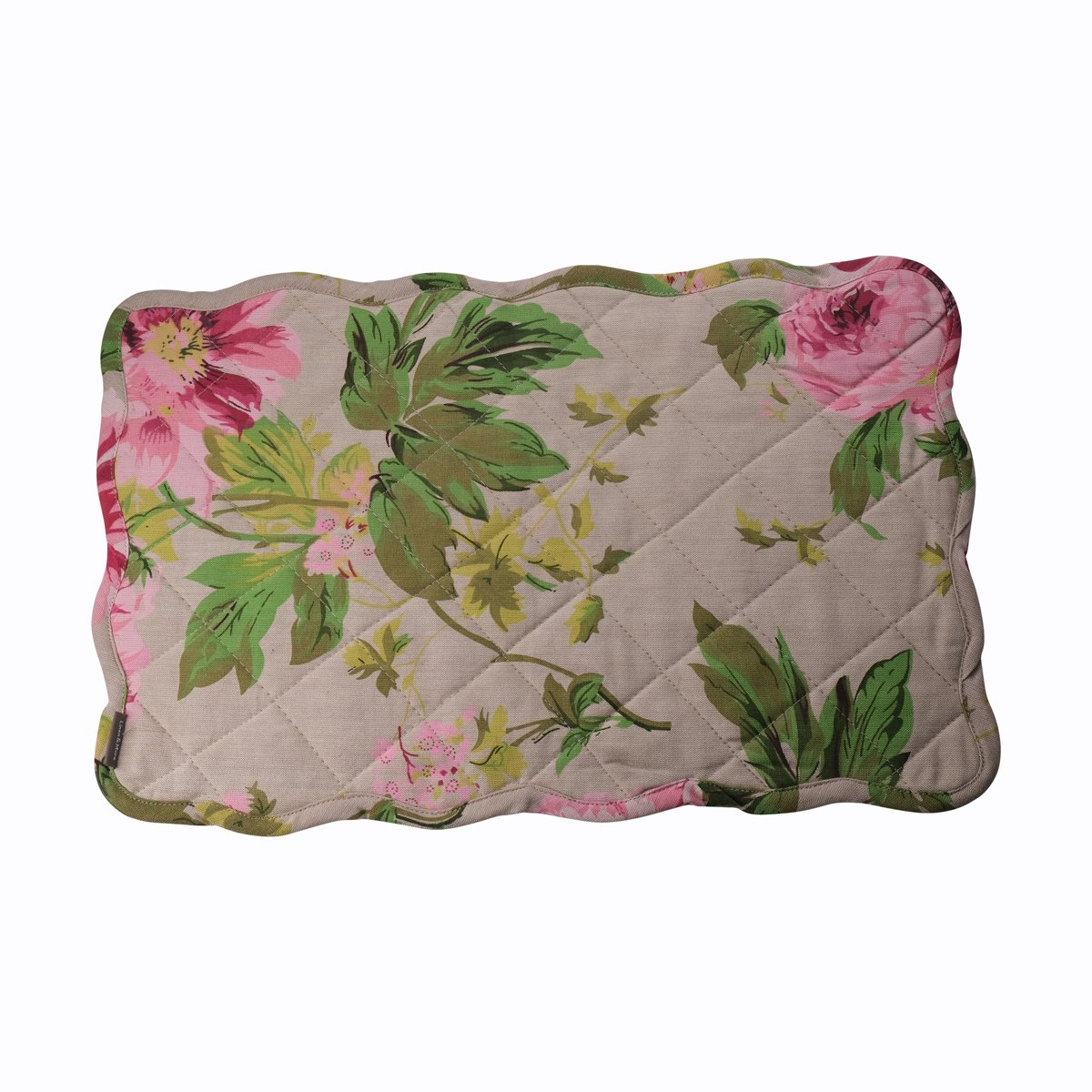 Quilted With Scalope Edge Placemat zandkleur 35X50CM