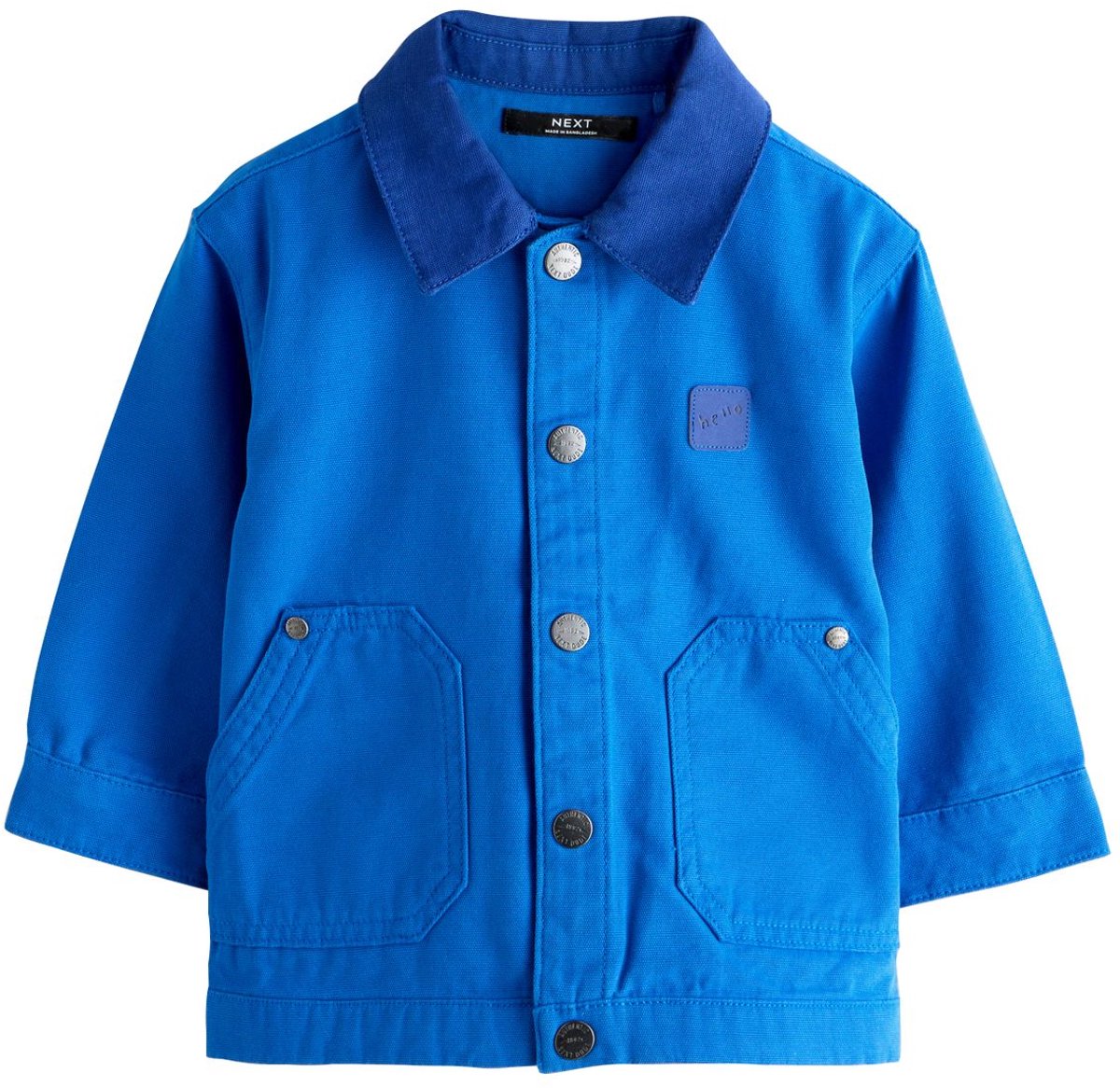 Next - Jongens - Canvas overshirt - Blauw