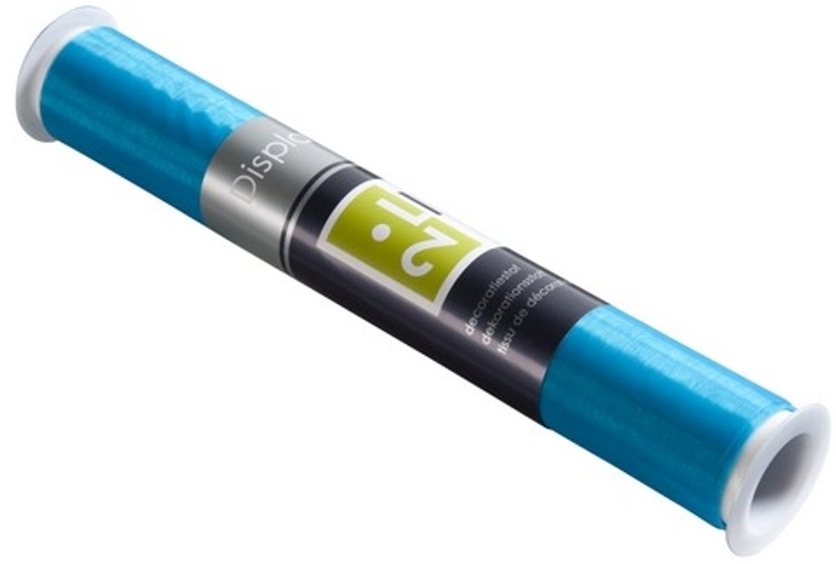 Lara Big Tafelband blauw 28cmx25mtr (rolled)