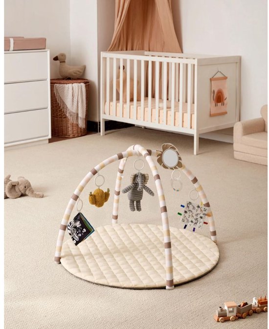 JCP® Slaapmat - Babyspeelmat - Speelboog - Beige - 42cm x 32cm x 12cm van Jcp — afbeelding 4