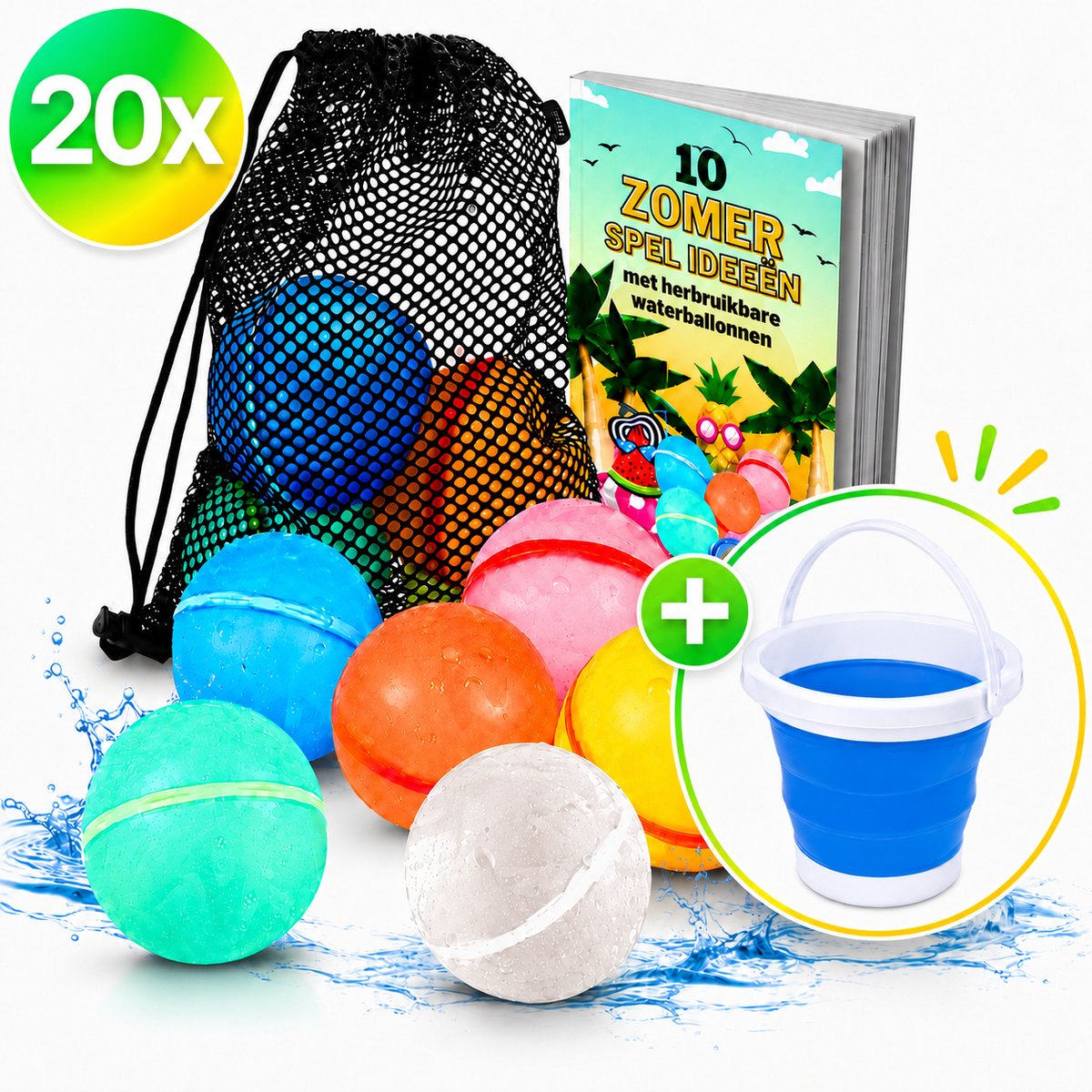 cozy. ® Herbruikbare Waterballonnen Pro XL 2026