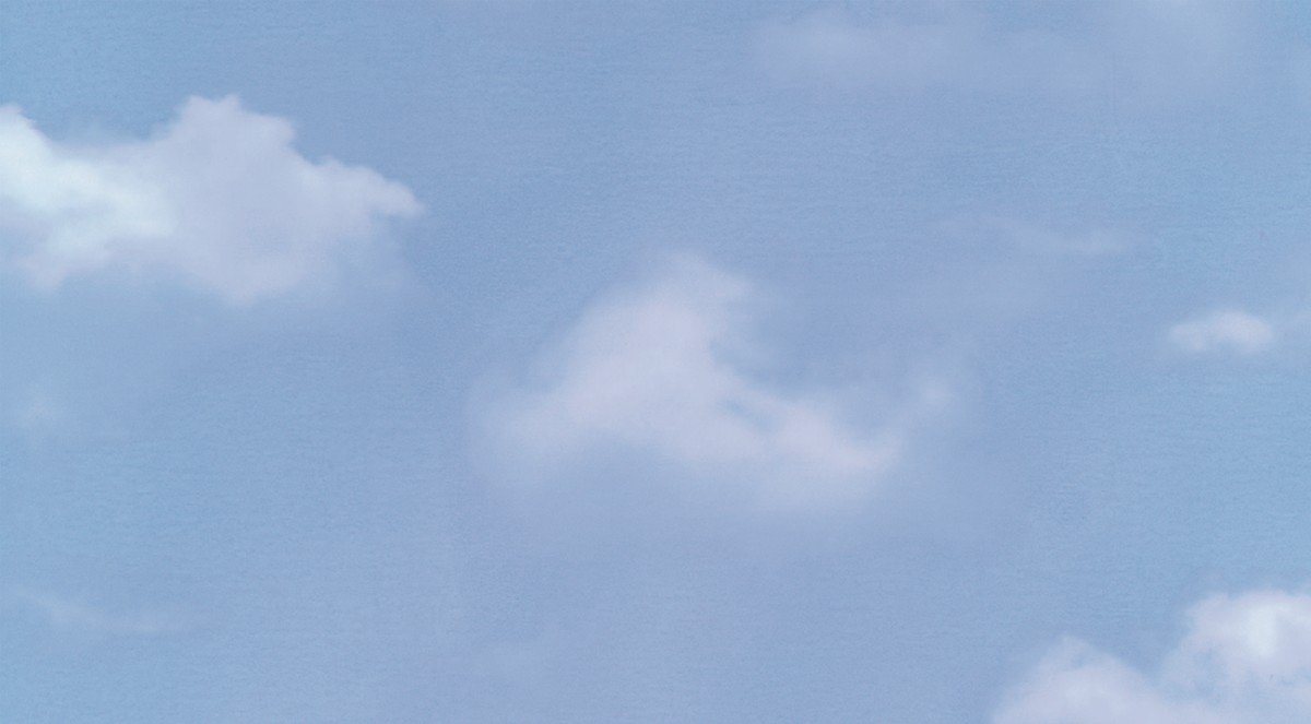 Clouds Zelfklevende Folie Mini rol blauw 45cmx2mtr