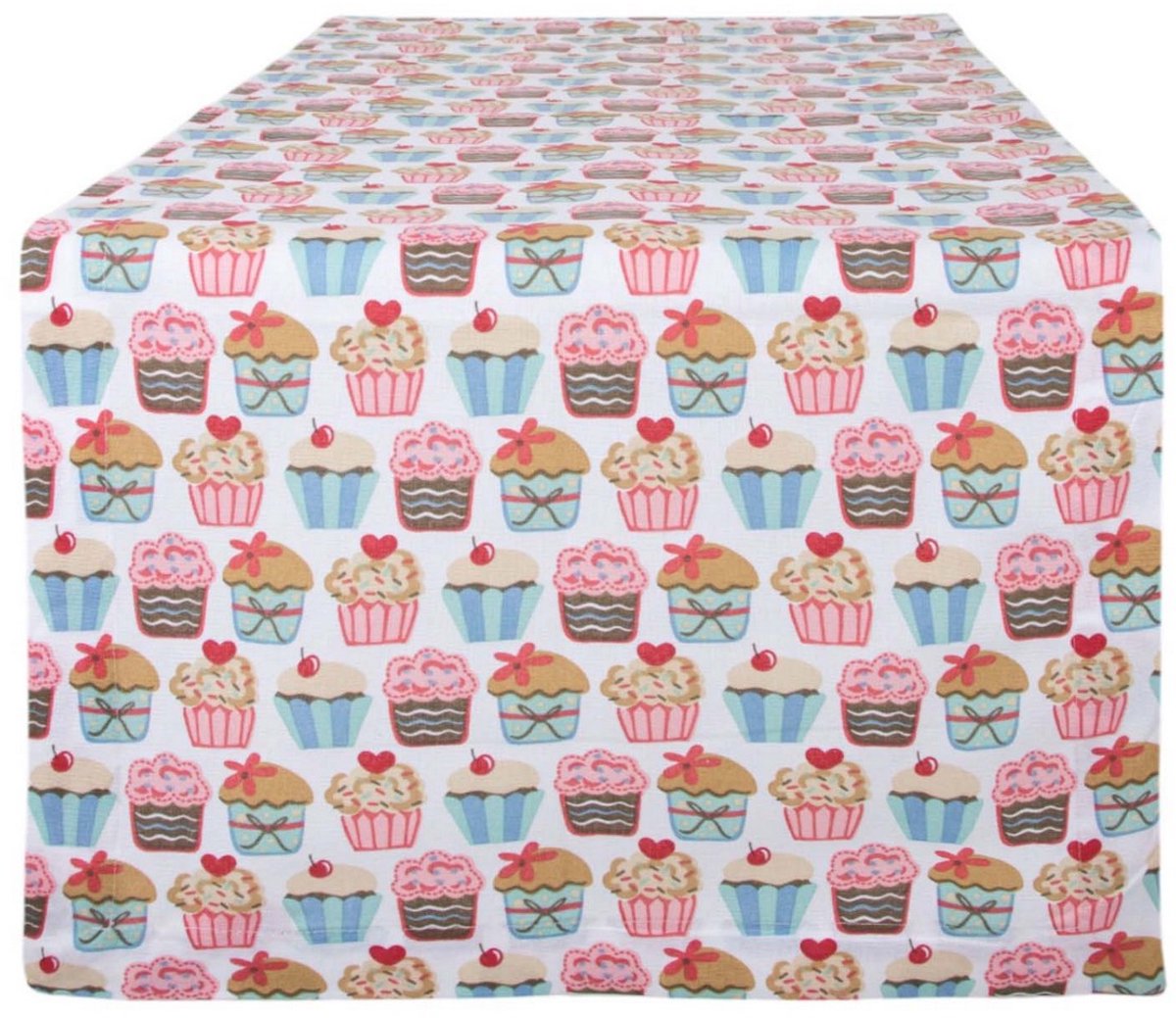 Cupcakes Tafelloper multi 50x140cm