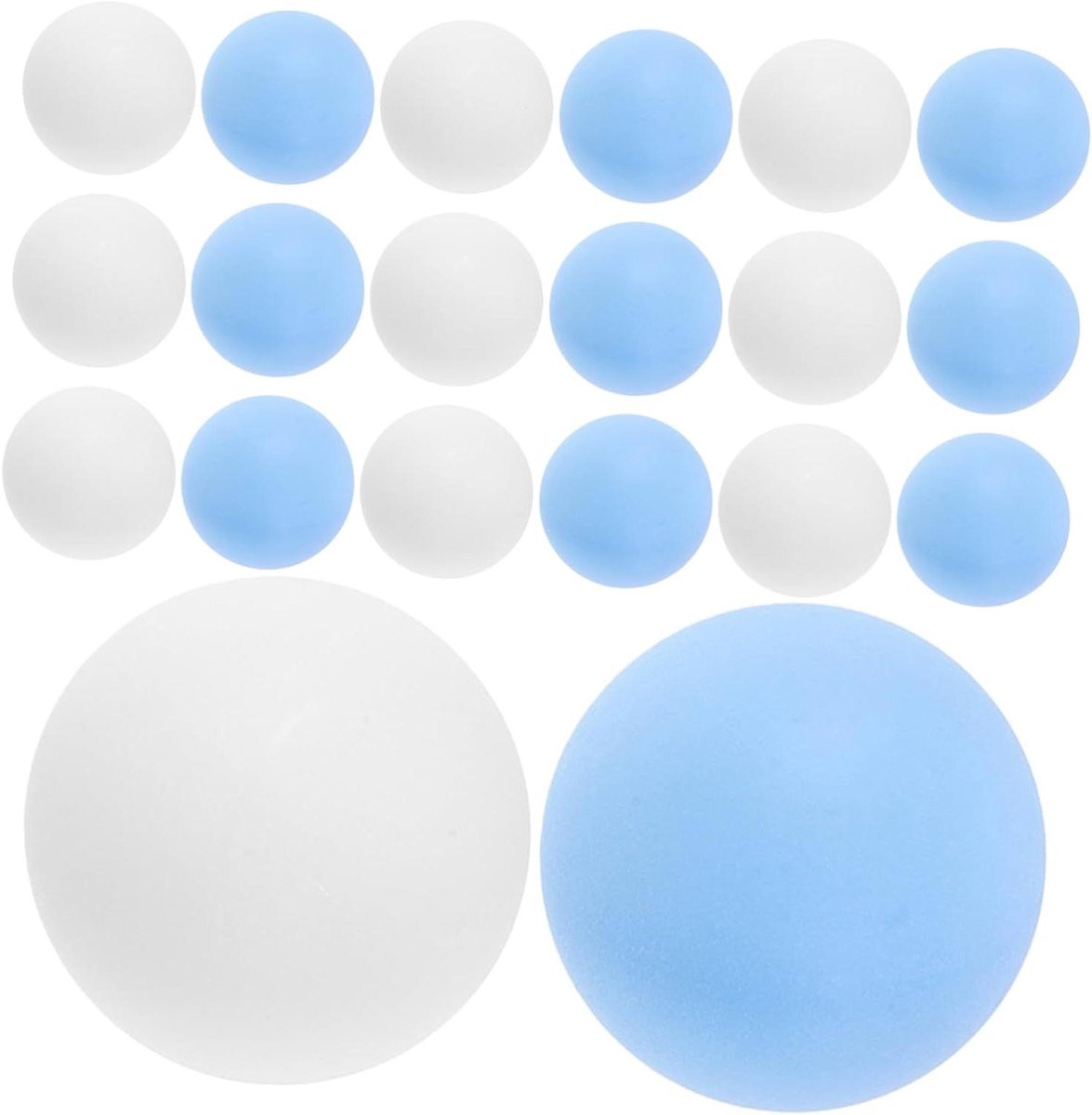 Tafeltennisballen - Plastic Ballen - Feest Spel - Naadloos Ontwerp - 50 Stuks - Multicolor