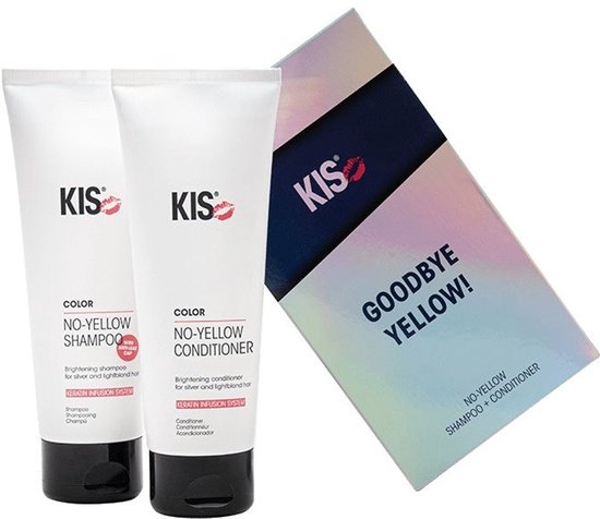 Kis - No Yellow - Duo Set Shampoo 250 ml + Conditioner 250 ml