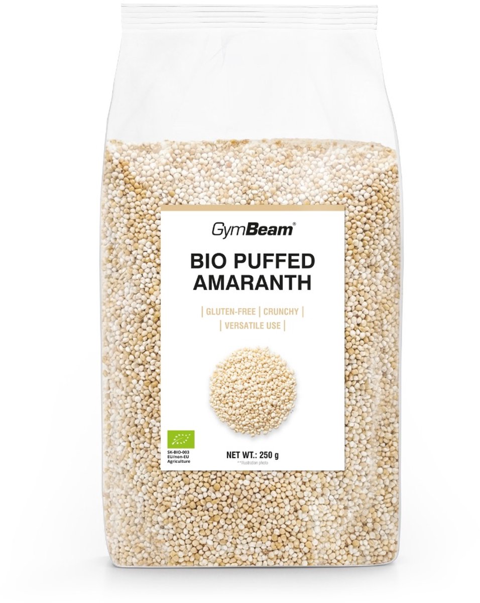 GymBeam BIO Puffed Amaranth 250 g