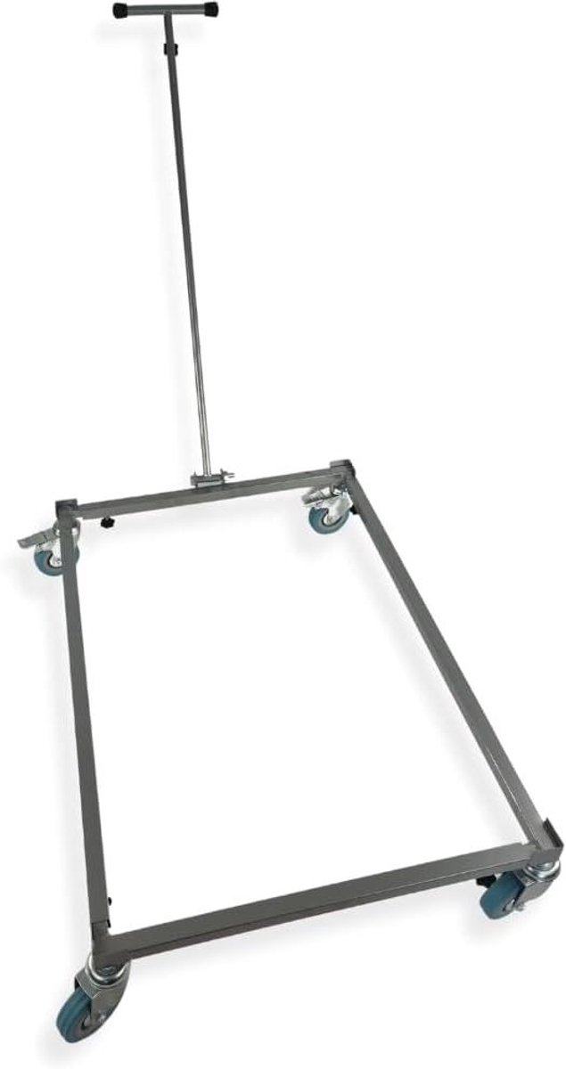 Hondenbench Trolley - Reisbench Honden - Huisdier Vervoeren - Instelbare Lengte Breedte - Max 106x71 cm - Onbekend