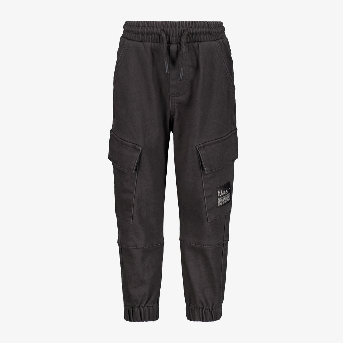 Unsigned jongens cargo joggingbroek antraciet - Grijs - Maat 92 - Sweatpants