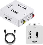 Convertisseur AV composite vers HDMI Garpex® Blanc