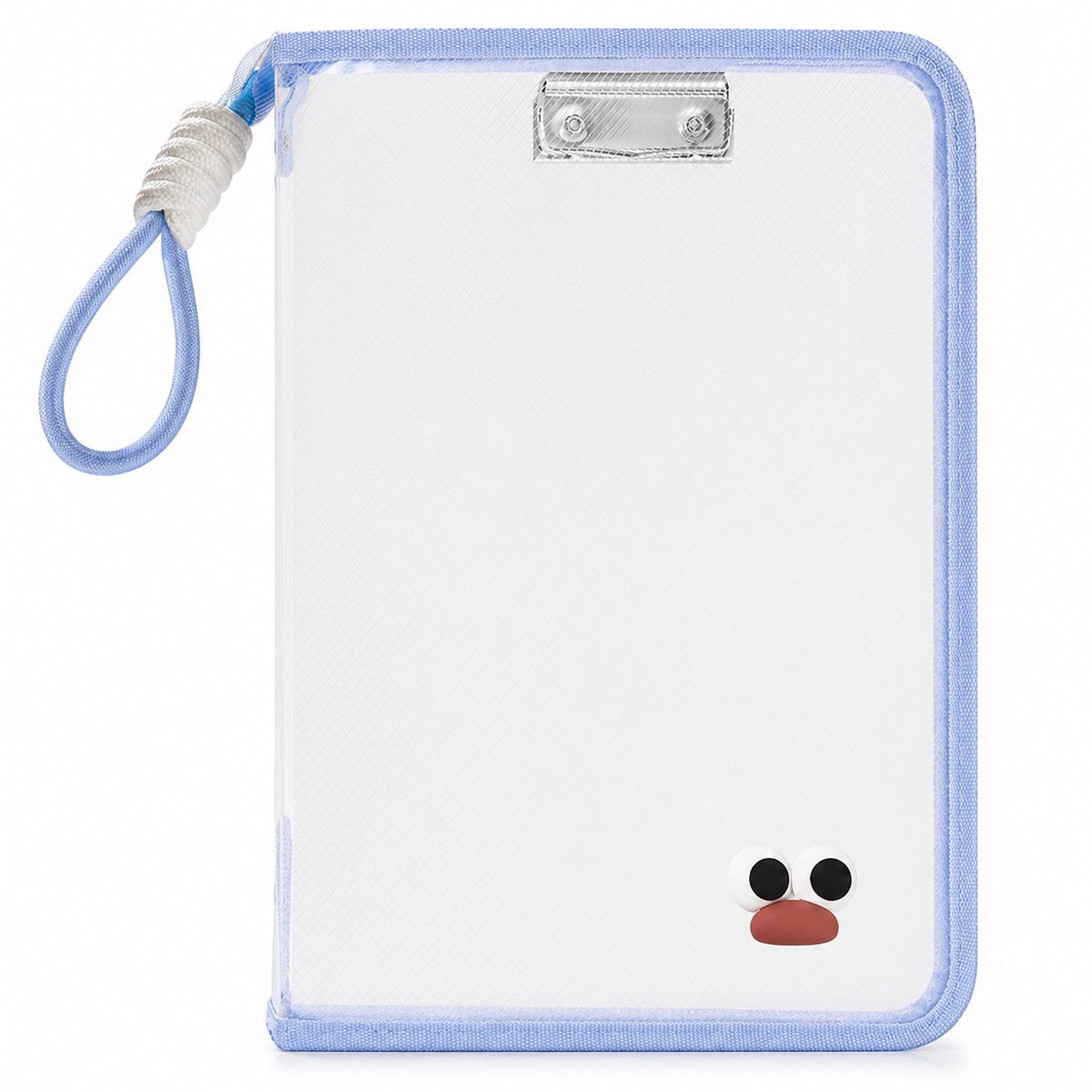 Bobypet - Transparante PVC Documentenmap A4 met Handvat - Waterbestendige Documenten Organizer voor Kantoor, School, Contracten en Reizen - Draagbare Opbergtas voor Papierwerk