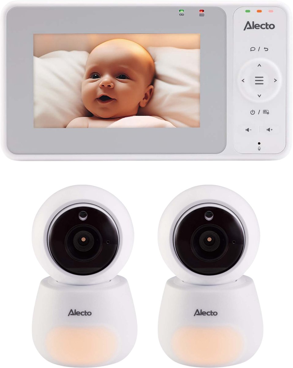 Alecto DVM2043 Babyfoon met 2 Camera's - Product - €224,95