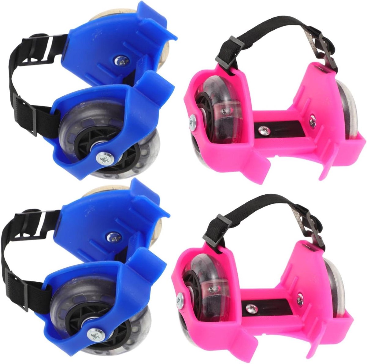 Rolschaatsen met Lichtgevende Wielen Wielschoenen Kinderen Buiten Spelen Knipperende Hielwielen 12 x 7.5 x 7.5 cm