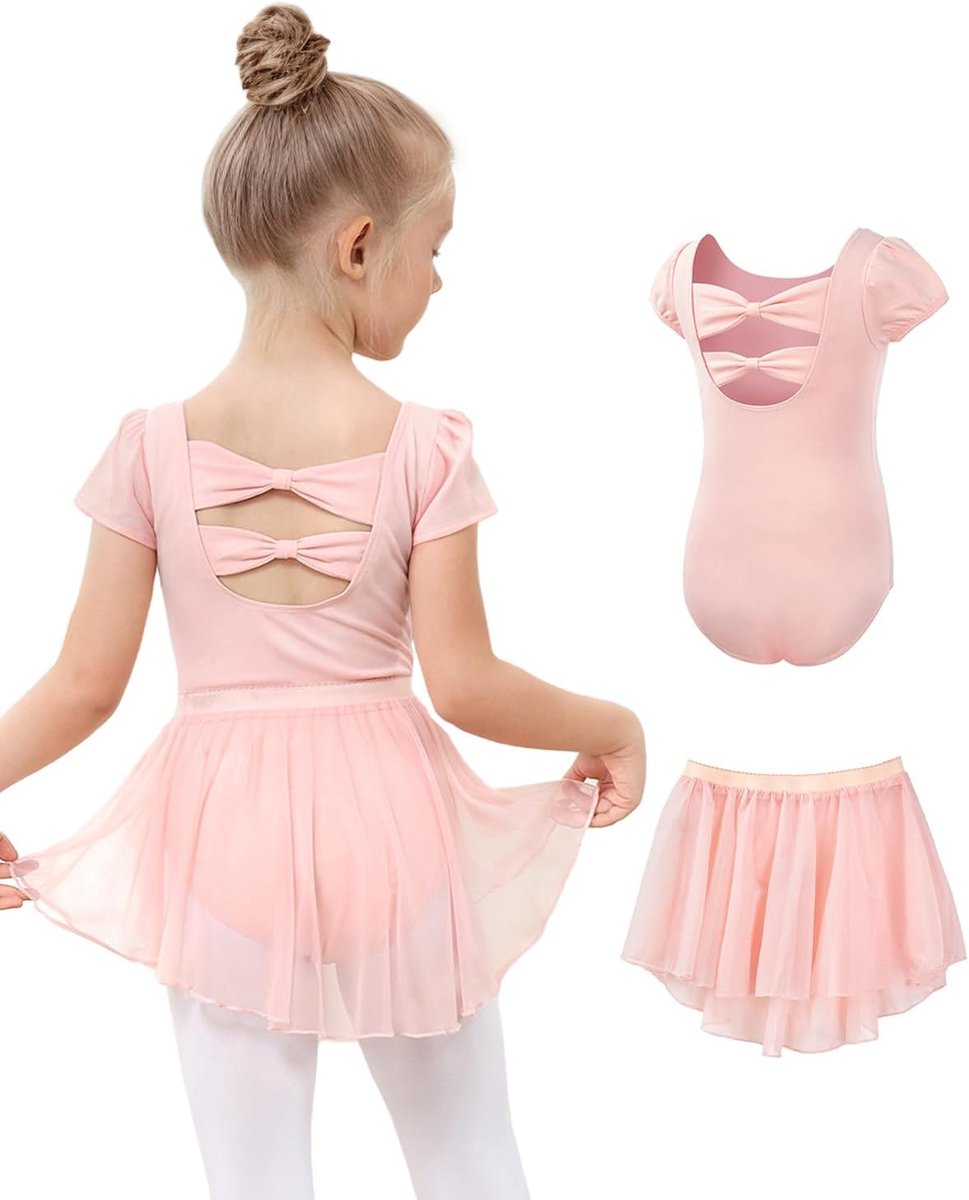 Balletkleding voor meisjes, balletjurk meisjes, balletpak, katoen