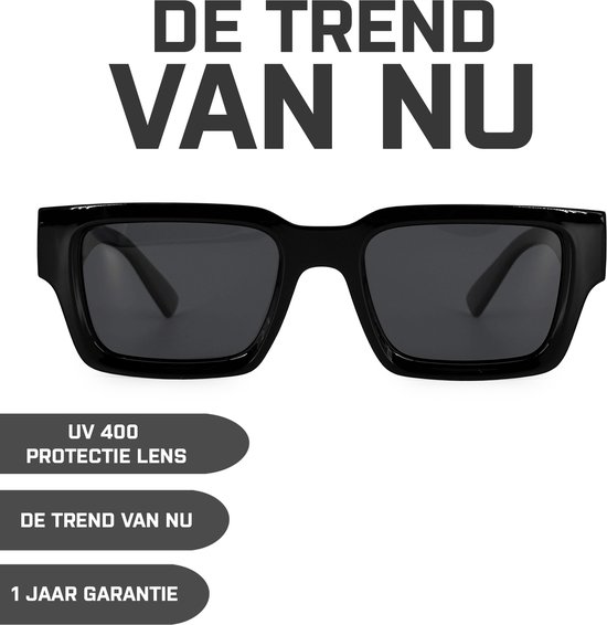 DUTCH'D® - Zonnebril - Heren & Dames - Polarized - Zwart - Shade - Sterk Montuur - Met Case - Gepolariseerd - Auto bril - UV 3 Bescherming van DUTCH'D® — afbeelding 2