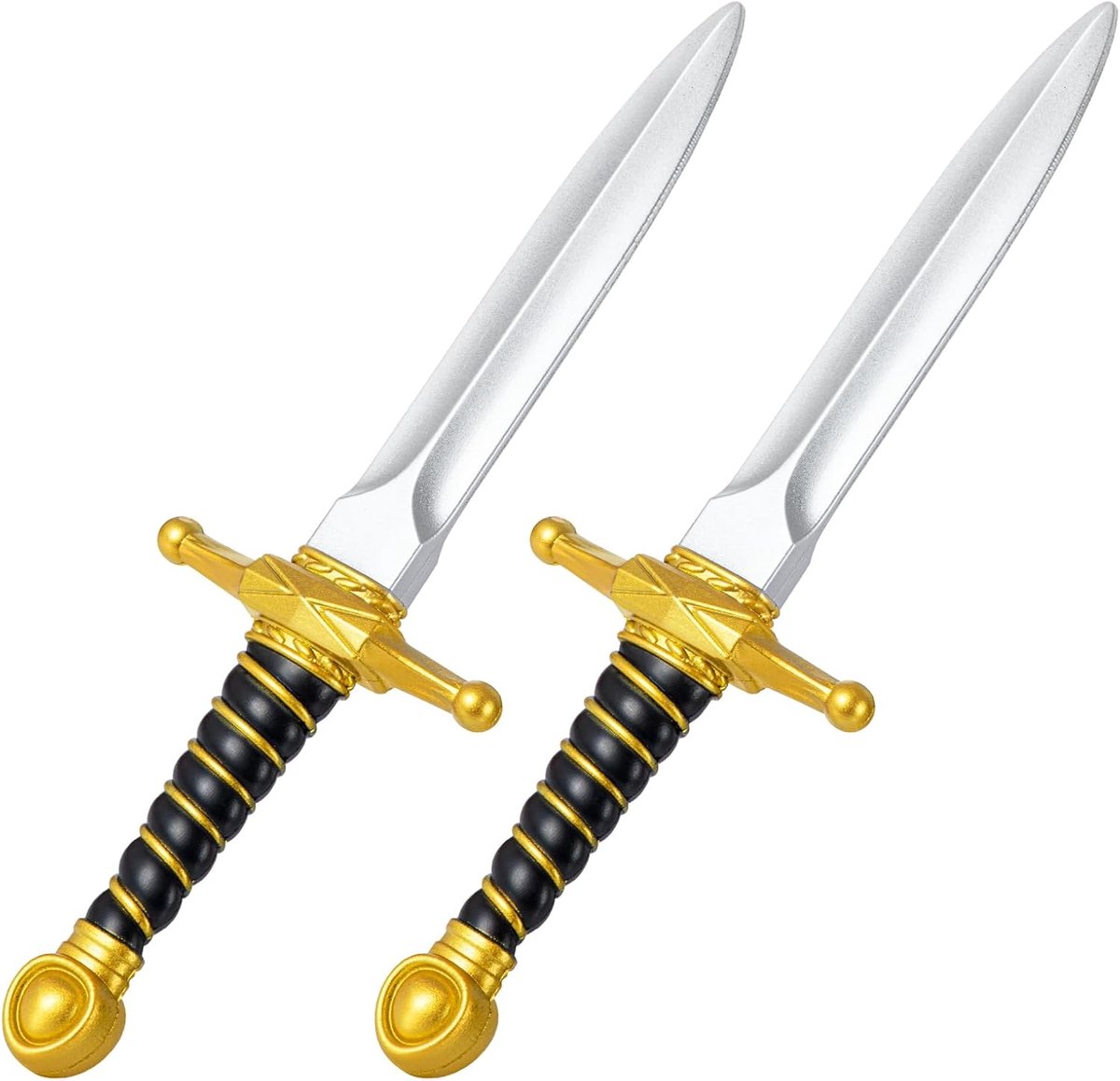 Zwaarden, 2 stks Prop Martial Arts Wapens Zwaard Realistische Dolk