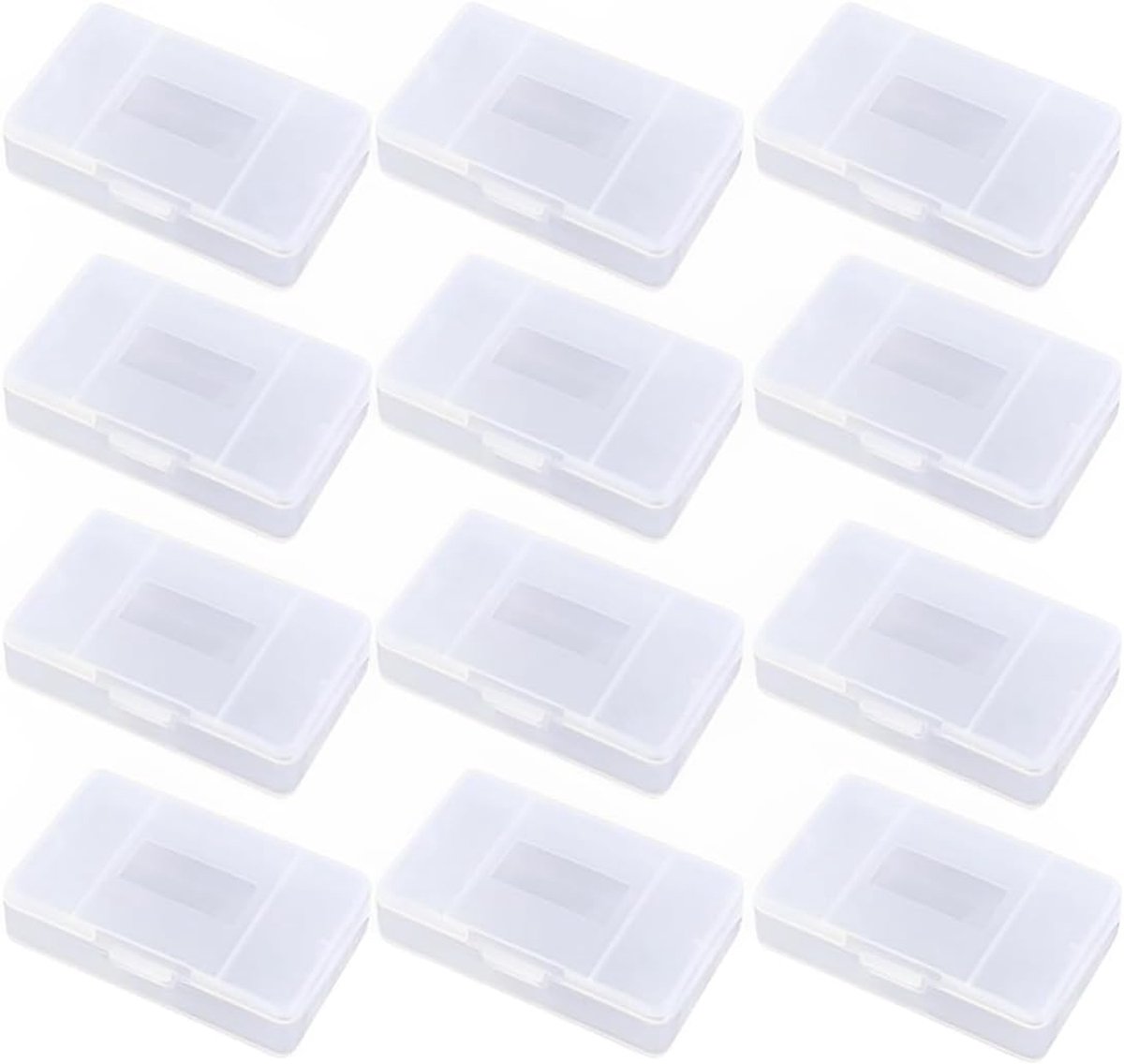 12 transparante beschermhoezen, beschermhoes voor speelmodules, stofhoes, beschermhoes voor speelmodules, hoes voor speelmodules voor Game Boy Advance en GBA-speelmodules