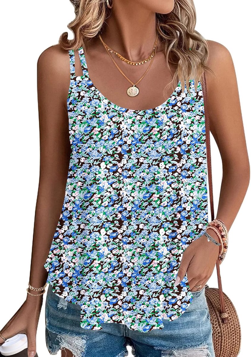 Dames Zomertanktops Dames Mouwloze Vesten Tanks Top Loost Fit Casual Shirts Vest Blouses Cami Camisole